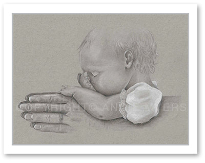 Original image was created using graphite and charcoal.